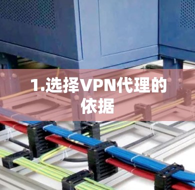 1.选择VPN代理的依据 1.选择VPN代理的依据