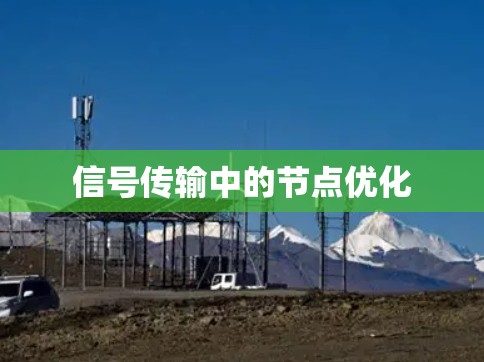 信号传输中的节点优化