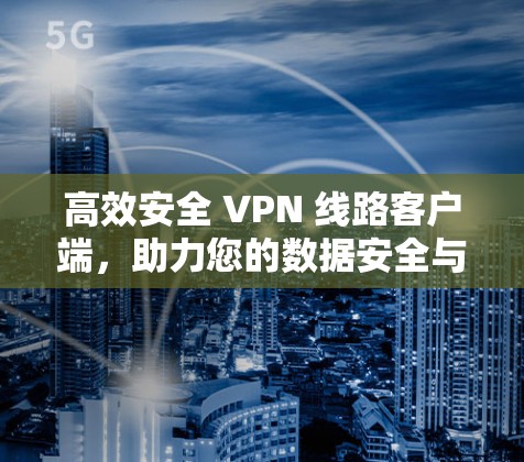 高效安全 VPN 线路客户端,助力您的数据安全与传输高效
