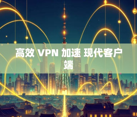 高效 VPN 加速 现代客户端