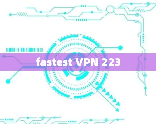 fastest VPN 223 fastest VPN 223