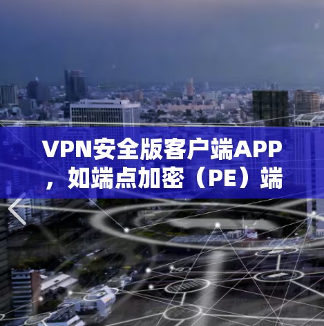 VPN安全版客户端APP,如端点加密(PE)端口隐藏(ECDH)和SSE客户端,通过提供端到端加密、端口隐藏和高级加密协议,提供了多种安全防护方案。以下是这些客户端的详细介绍 VPN安全版客户端APP,如端点加密(PE)端口隐藏(ECDH)和SSE客户端,通过提供端到端加密、端口隐藏和高级加密协议,提供了多种安全防护方案。以下是这些客户端的详细介绍